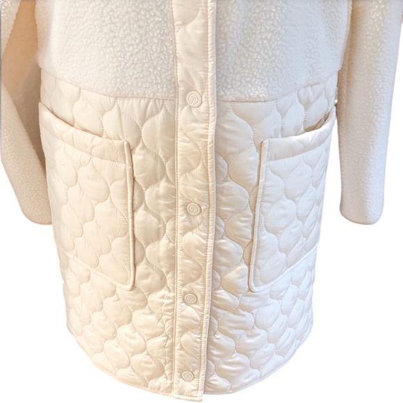 Talbots Cozy Sherpa Quilted Jacket - Picture 5 of 12